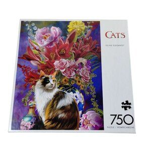 Buffalo Games 750 Piece Nene Thomas Cats Feline Elegance Jigsaw Puzzle